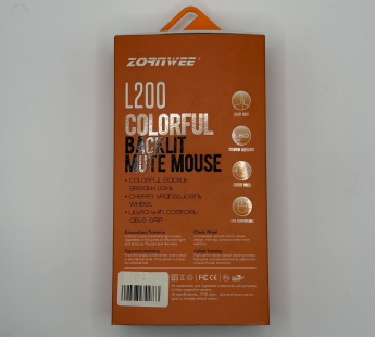 Проводная мышь L200, в ассортименте#2142740