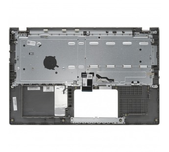 Топ-панель для ноутбука Asus X515JA серая с подсветкой клавиш (для моделей без SD-порта)#1853000