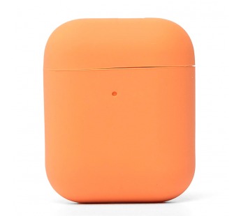 Чехол - Soft touch для кейса "Apple AirPods 2" (papaya)#1719722