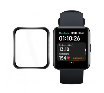 Защитная пленка TPU - Polymer nano для "Xiaomi Redmi Watch 2 Lite Global" (black) (205903)#1734745