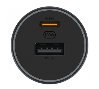 Автомобильное зарядное устройство Xiaomi Charger 100W (цвет: черный)#1893832