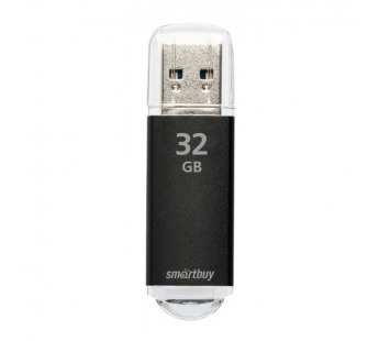 USB 2.0 Flash накопитель 32GB SmartBuy V-Cut, чёрный#2112779
