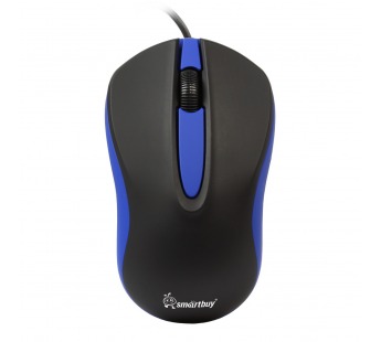 Мышь компьютерная Smartbuy 329, USB (черно-синяя)#1730405