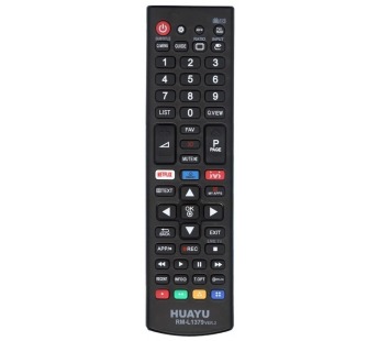Пульт ДУ универсальный HUAYU LG RM-L1379 Ver.2 LCD, 3D, TV, Netflix, Ivi#1722065