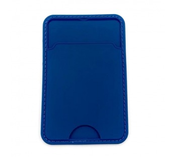 Держатель (карман) для карт (на скотче) Синий#1741688