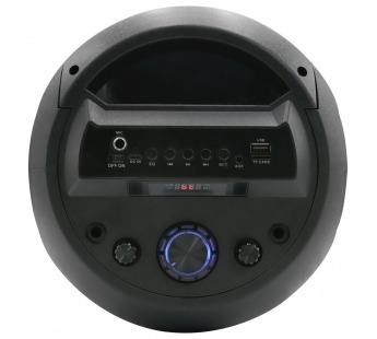                         Портативная колонка 2.1 Smartbuy ROCKEТ (Bluetooth/USB/TF/FM/AUX/микр/пульт ДУ/цветомуз/20Вт) #2123057