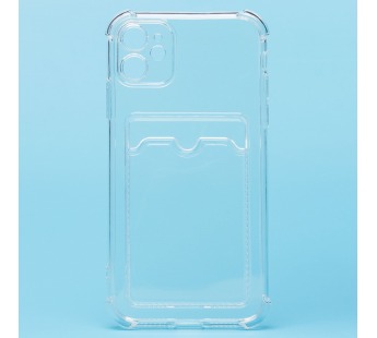Чехол-накладка - SC278 с картхолдером для "Apple iPhone 11" (transparent) (205942)#1735024
