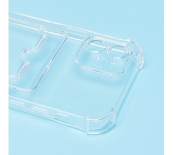 Чехол-накладка - SC278 с картхолдером для Apple iPhone 12 (transparent) (205951)#1735061