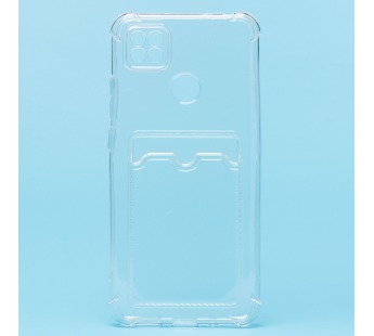 Чехол-накладка - SC278 с картхолдером для "Xiaomi Redmi 9C" (transparent) (205993)#1734984
