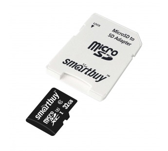 Карта памяти MicroSD 32GB Smart Buy Сlass 10 Pro UHS-I U3 (60/95 Mb/s)+ SD адаптер#1757796