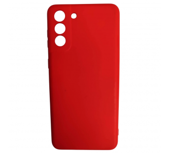                                         Чехол силиконовый Samsung S21 Plus Silicone Cover красный#2130439