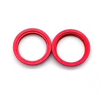 Рамка (кольцо) задней камеры iPhone 13/13 Mini (2шт. комплект) Красный#1846160