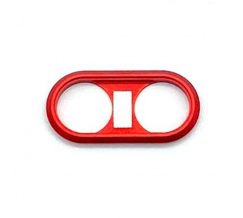 Рамка (кольцо) задней камеры iPhone 8 Plus (1шт.) Красный#1737071