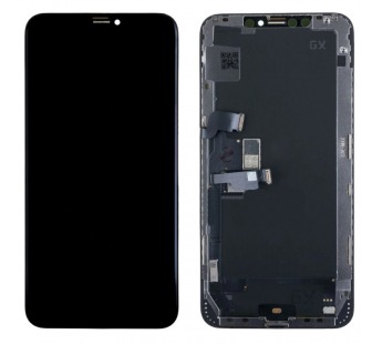 Дисплей для iPhone Xs Max в сборе с тачскрином Черный (Hard OLED)#1806480