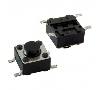 Кнопка тактовая  4,5мм х 4,5мм Н 3,8мм 4 контакта#2087573