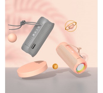 Колонка - Bluetooth BOROFONE BR21 (розовый)#2024044