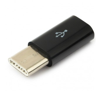 Переходник шт.USB Type-C - гн.micro USB(B) "Cablexpert"#1732029