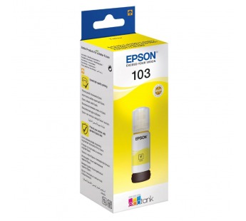 Контейнер с чернилами для Epson L3100/3101/3110/3150, желтый, (О), C13T00S44A [21.06], шт#1734433