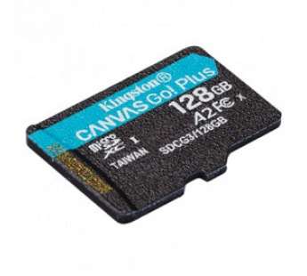 Флеш карта microSDXC 128Gb Class10 Kingston SDCG3/128GBSP Canvas Go! Plus w/o adapter, шт#1727472