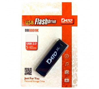 Флеш Диск Dato 64Gb DB8001 DB8001K-64G USB2.0 черный, шт#1746493