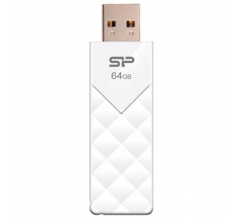 Флеш Диск Silicon Power 64Gb Ultima U03 SP064GBUF2U03V1W USB2.0 белый, шт#1757852
