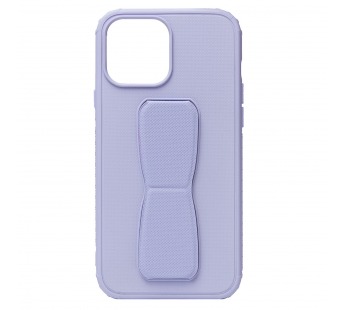 Чехол-накладка - PC058 для Apple iPhone 12/iPhone 12 Pro с подставкой и магнитом (light violet)#1727826