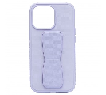 Чехол-накладка - PC058 для Apple iPhone 13 Pro с подставкой и магнитом (light violet)#1727769