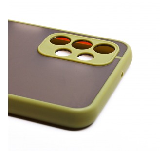 Чехол-накладка - PC041 для "Samsung SM-A135 Galaxy A13 4G" (green/black) (205446)#2086579