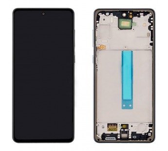 Дисплей для Samsung A736F Galaxy A73 5G (2022) в рамке + тачскрин (черный) 100%#1806071