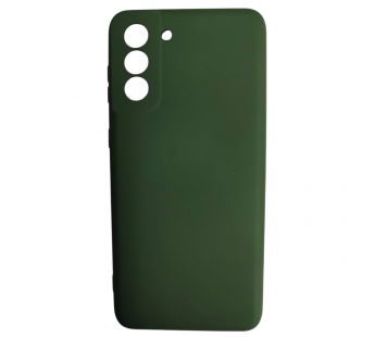                                         Чехол силиконовый Samsung S21 Plus Silicone Cover темно-зеленый#2130462