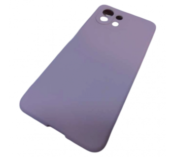                                 Чехол силиконовый Xiaomi Mi 11 Lite Silicone Cover пудровый#2130457