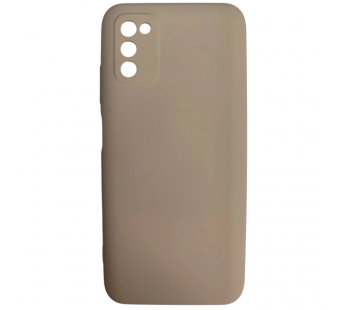                                     Чехол силиконовый Samsung A03s Silicone Cover бежевый#2130453