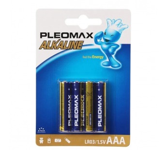 Элемент питания LR 03 Pleomax BL-4#1739902