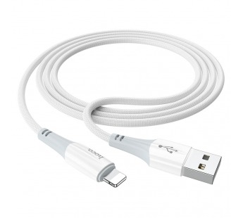 Кабель USB - Lightning HOCO X70 1.0m 2.4A (белый), шт#1730492