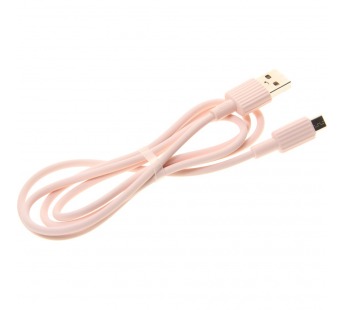 Кабель USB-MicroUSB XO NB156 розовый, шт#1772940