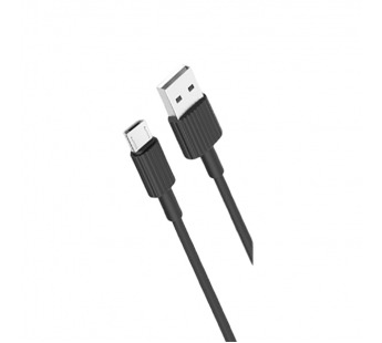 Кабель USB-MicroUSB XO NB156 чёрный, шт#1803311