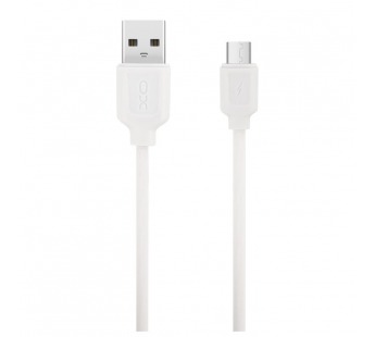 Кабель USB-MicroUSB XO NB36 белый, шт#1783385