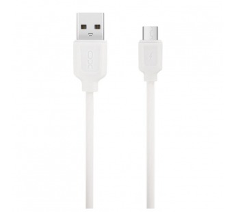 Кабель USB-MicroUSB XO NB36 белый, шт#2079700