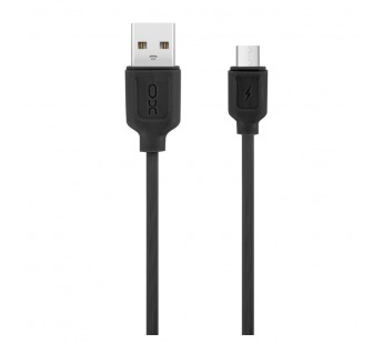 Кабель USB-MicroUSB XO NB36 чёрный, шт#1783386