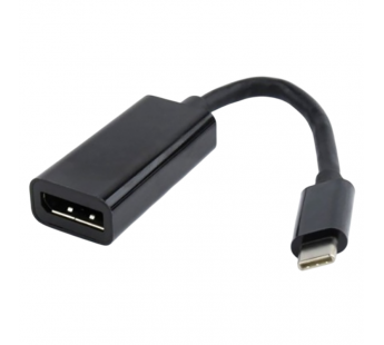 Переходник Cablexpert универсальный, USB Type-C-DisplayPort, черный, шт#2108843
