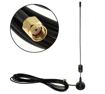 Антенна GSM внешняя, на магните 3.5дБ, 50Ом, Разъём SMA-J#2099421