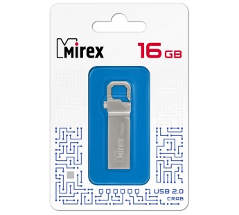 USB 2.0 Flash накопитель 16GB Mirex Crab#1731932