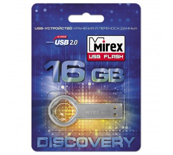 USB 2.0 Flash накопитель 16GB Mirex Round Key (круглый ключ)#1731937