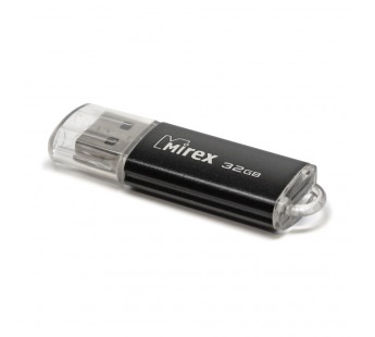 USB 3.0 Flash накопитель 32GB Mirex Unit, чёрный#1787578