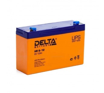 Аккумулятор свинцово-кислотный  6V, 12 Ah DT612 "Delta"#2118254