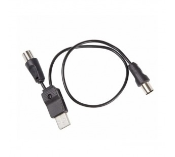 USB инжектор питания для активных антенн RX-455 "Rexant" (+5В/DC по антенному кабелю от USB разъёма)#2081030