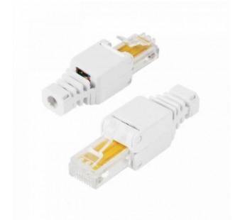 Коннектор 8P8C (RJ-45) быстрозажимной ручной "Rexant"#2100953