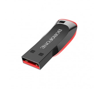 USB 2.0 Flash накопитель 128GB BUD2 Generous, чёрный "Borofone"#1733968