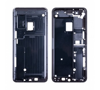 Рамка дисплея для Xiaomi Mi Note 10/10 Pro/10 Lite (M1910F4G/M2002F4LG) Черный (возможен дефект ЛКП)#1856377