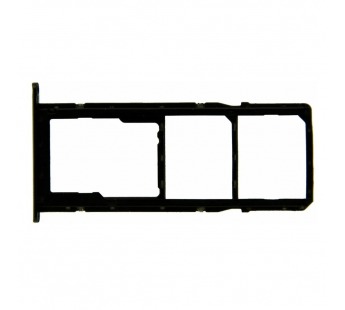 Держатель SIM для Samsung Galaxy A11 (A115F) Черный#2082250